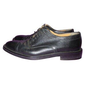 Bruno Magli Edgar Men's Black Italian Leather Oxford Lace Up Dress Shoes 12